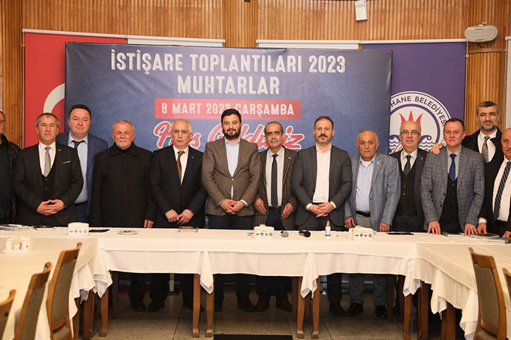 <strong>BAŞKAN ÖZTEKİN KÂĞITHANE’DEKİ TEDBİRLERİ MUHTARLARLA PAYLAŞTI</strong>
