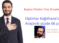 Başkan Mevlüt Öztekin Yine Zirvede