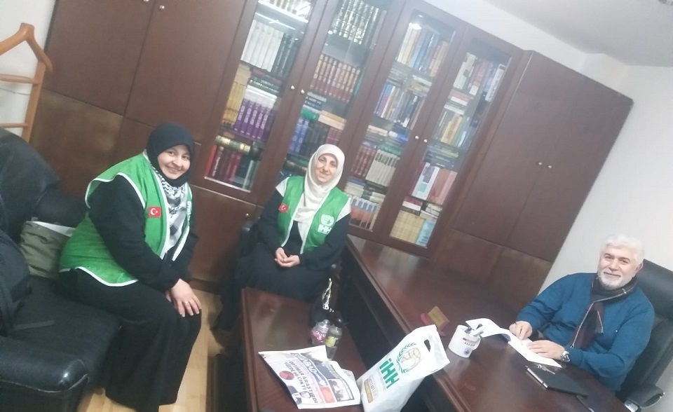 İHH KAĞITHANE KADIN KOLLARI’NDAN GAZETEMİZE ZİYARET