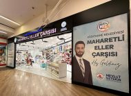 MAHARETLİ ELLER ÇARŞISI YENİ YERİNDE HİZMET VERMEYE DEVAM EDİYOR