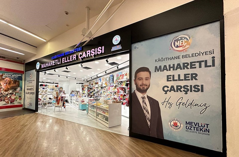 MAHARETLİ ELLER ÇARŞISI YENİ YERİNDE HİZMET VERMEYE DEVAM EDİYOR