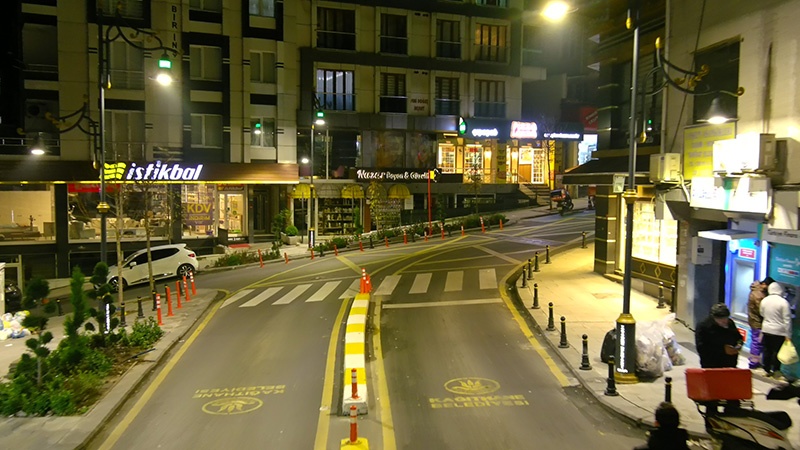 HASDAL VE GİRNE CADDELERİ TEMATİKLEŞTİRİLDİ
