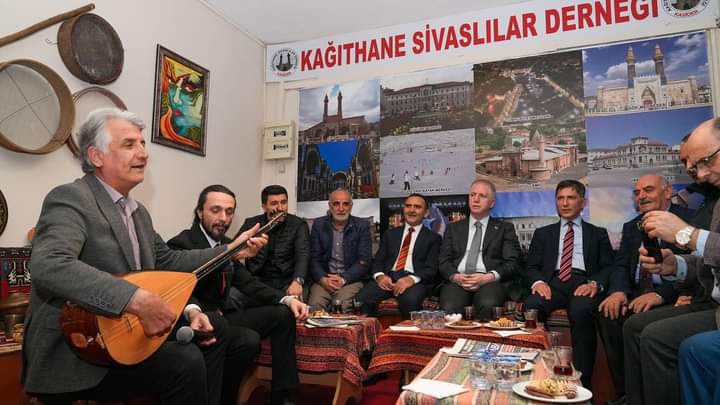 İSTANBUL VALİSİ GÜL KAĞITHANE SİVASLILAR DERNEĞİ’Nİ ZİYARET ETTİ