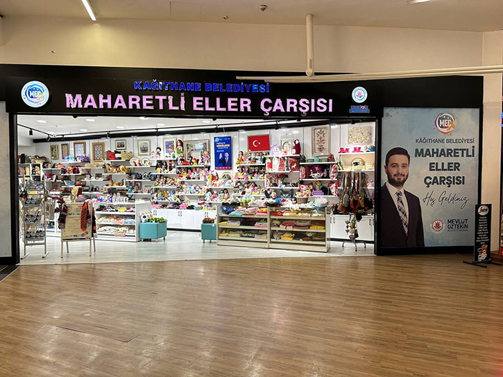 MAHARETLİ ELLER ÇARŞISI’NDA EL EMEĞİ ÜRÜNLER SATIŞA SUNULUYOR