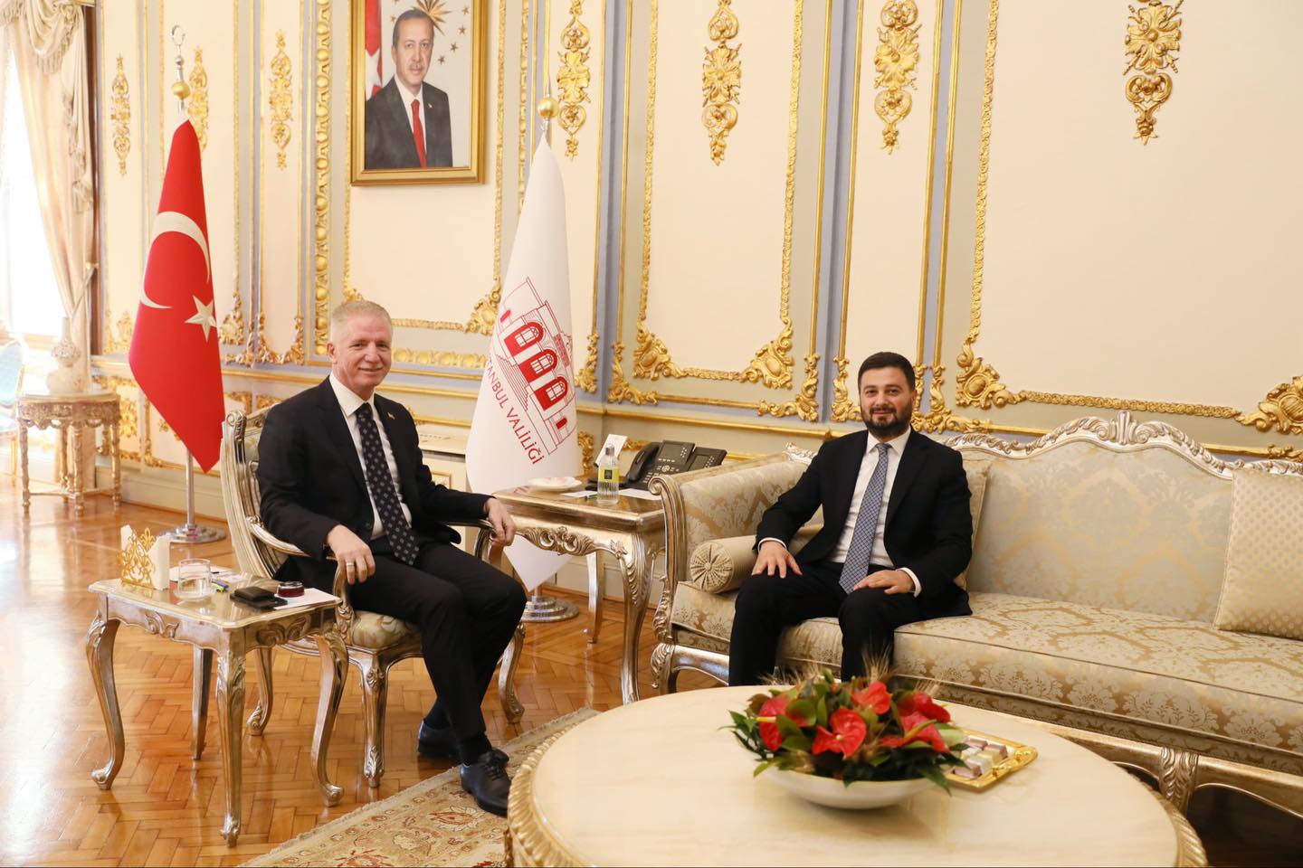 BAŞKAN ÖZTEKİN VALİ GÜL’Ü ZİYARET ETTİ