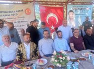 BAŞKAN ÖZTEKİN BAYRAMDA ANADOLU’DAKİ HEMŞEHRİLERİYLE BİR ARAYA GELDİ