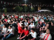 Kağıthaneliler, A Milli Futbol Takımı’nın maçlarını Hasbahçe’de izliyor