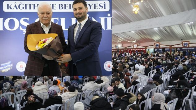 NİHAT HATİPOĞLU KÂĞITHANE’DE RAMAZAN COŞKUSUNA ORTAK OLDU