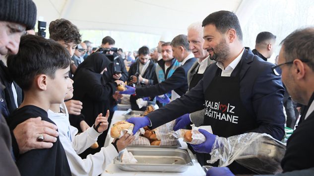 20 bin kişiye 3 ton balık ikramı