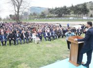 BAŞKAN ÖZTEKİN BELEDİYE PERSONELİ İLE BAYRAMLAŞTI