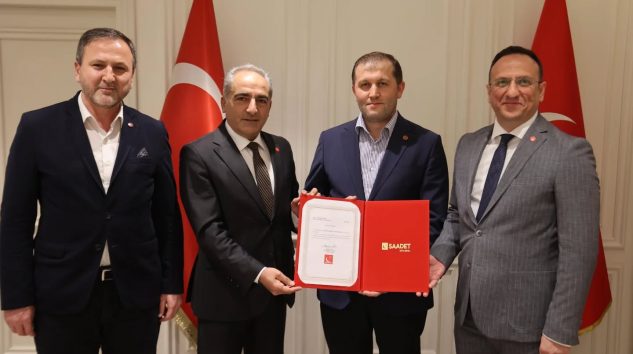 SAADET PARTİSİ KAĞITHANE’NİN YENİ İLÇE BAŞKANI : MAHİR SEZGİN