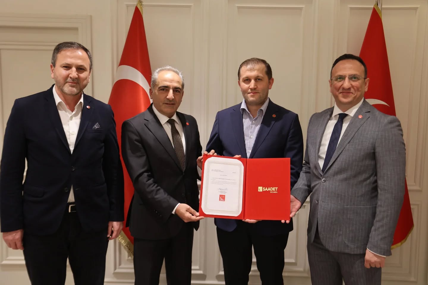 SAADET PARTİSİ KAĞITHANE’NİN YENİ İLÇE BAŞKANI : MAHİR SEZGİN