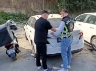 Motosikletli Tekrar Trafiği Tehdit Etti
