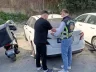 Motosikletli Tekrar Trafiği Tehdit Etti