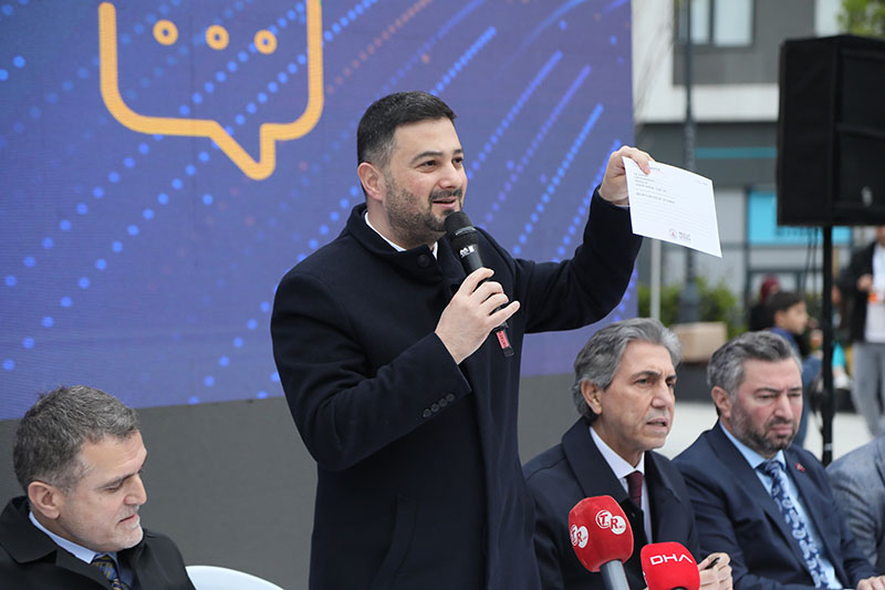 VATANDAŞ SORDU BAŞKAN ÖZTEKİN CEVAPLADI
