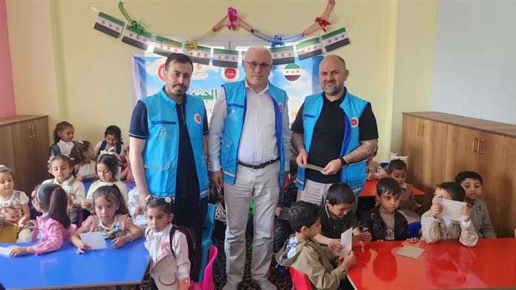 Kağıthane Müftülüğü’nden Cerablus’a 4-6 Yaş Kur’an Kursu