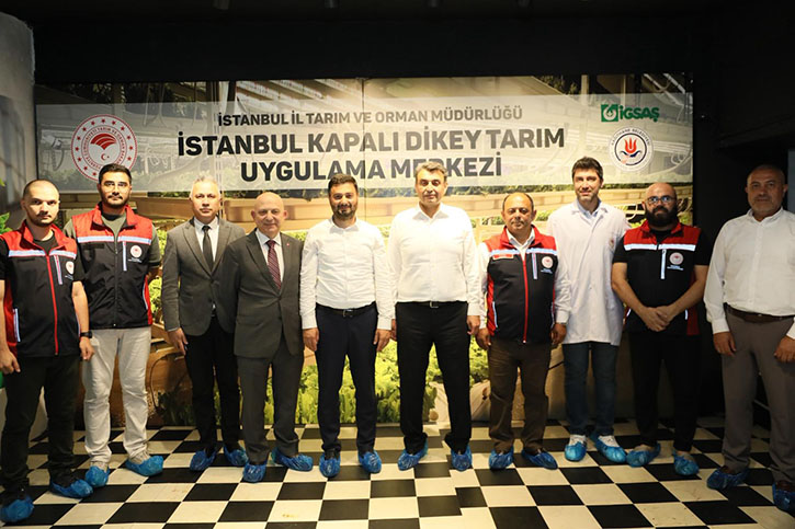 KÂĞITHANE’DE YENİLİKÇİ TARIM TEKNOLOJİLERİ YERİNDE İNCELENDİ