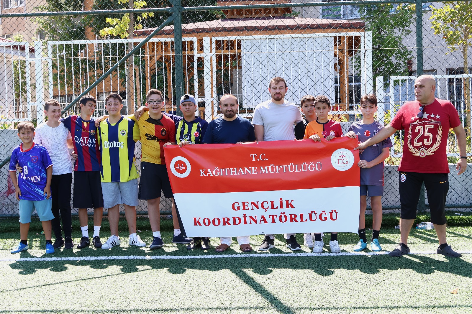MÜFTÜLÜK YAZ KUR’AN KURSLARINA FUTBOL ORGANİZASYONU İLE RENK KATTI