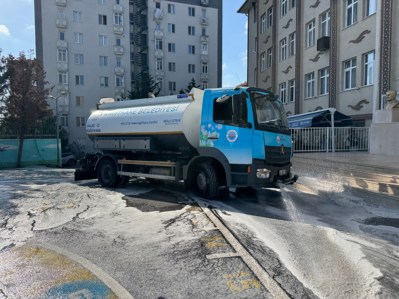 KÂĞITHANE BELEDİYESİ’NDEN OKULLARA YENİ DÖNEM HAZIRLIĞI