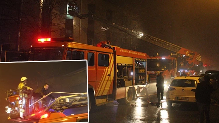 Seyrantepe’de Yangın: 11 Kişi Kurtarıldı