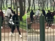 Kağıthane’de lise öğrencileri birbirine girdi