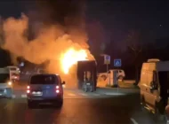 Kağıthane’de Midibüs Yangını