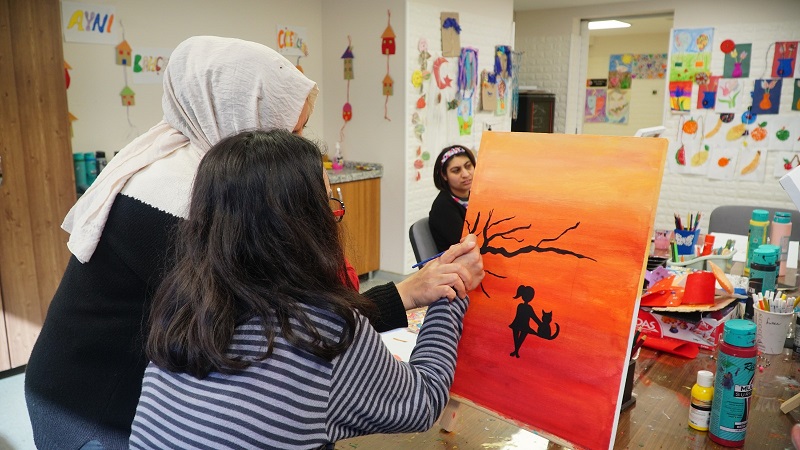 ENGELLİ BİREYLER KÂĞITHANE’DE SANAT VE EĞİTİMLE GÜÇLENİYOR