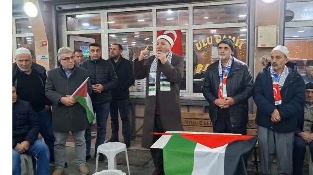 BİR YILDIR GAZZE İÇİN HAYKIRIYORLAR