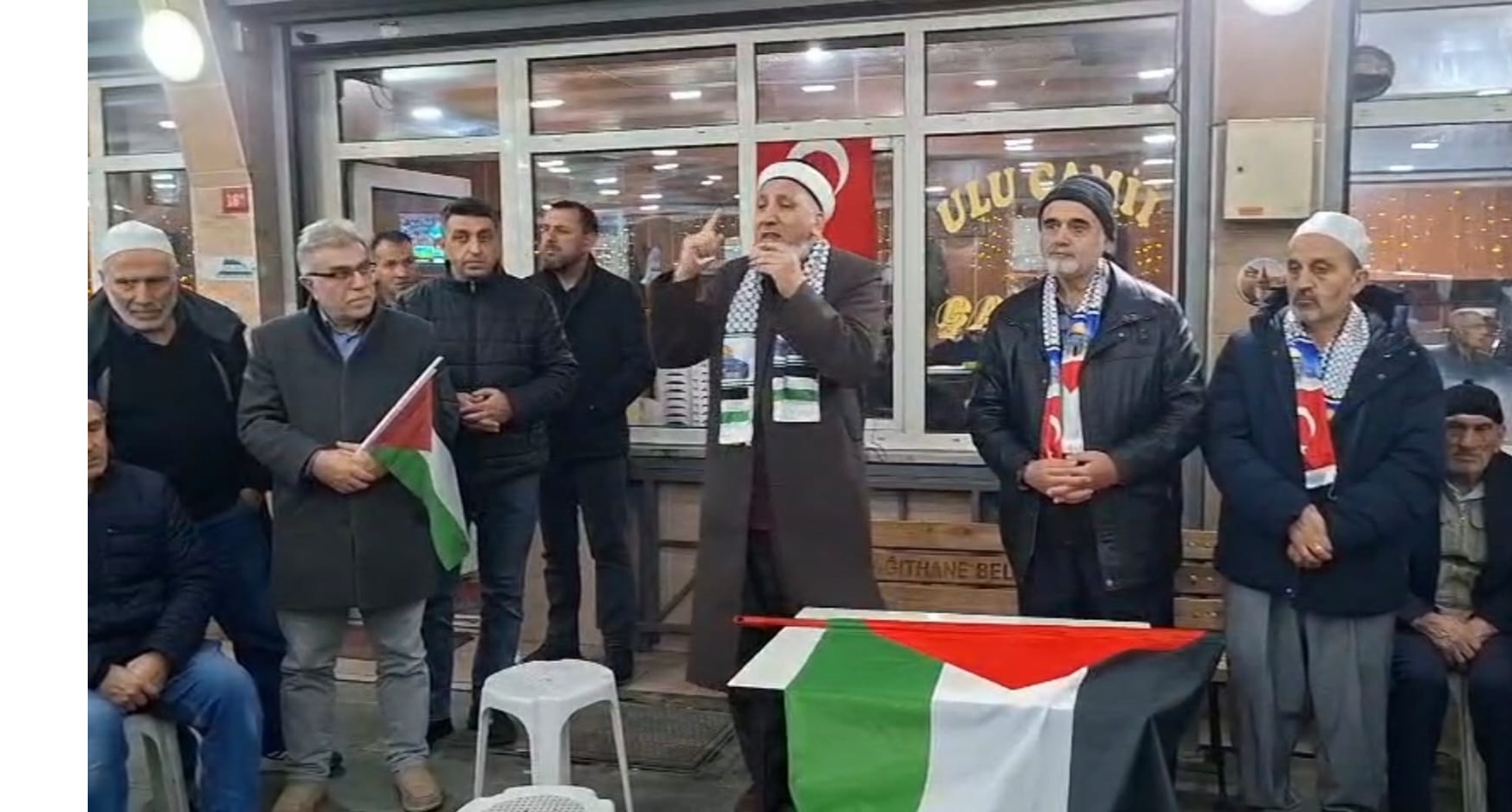 BİR YILDIR GAZZE İÇİN HAYKIRIYORLAR