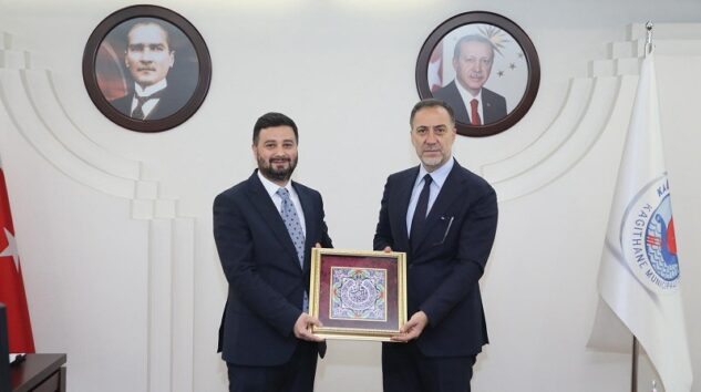 MHP İSTANBUL İL BAŞKANI VOLKAN YILMAZ’DAN KÂĞITHANE BELEDİYESİ’NE ZİYARET