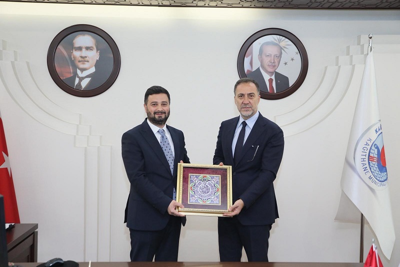 MHP İSTANBUL İL BAŞKANI VOLKAN YILMAZ’DAN KÂĞITHANE BELEDİYESİ’NE ZİYARET