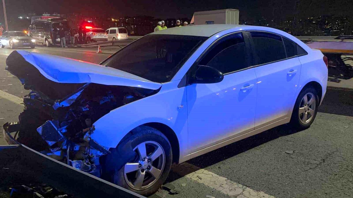 Kağıthane’de Zincirleme Kaza: Yaralılar var