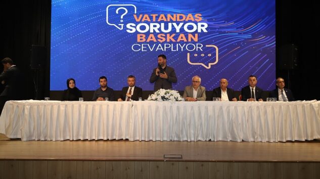 KÂĞITHANE’DE VATANDAŞLAR SORDU, HİZMETLER ANLATILDI