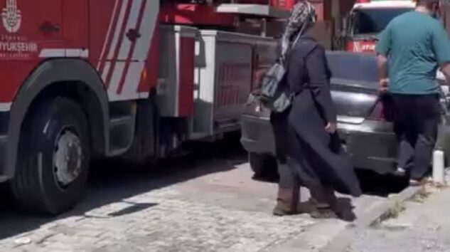 Kağıthane’de Dondurucudan Yangın Çıktı