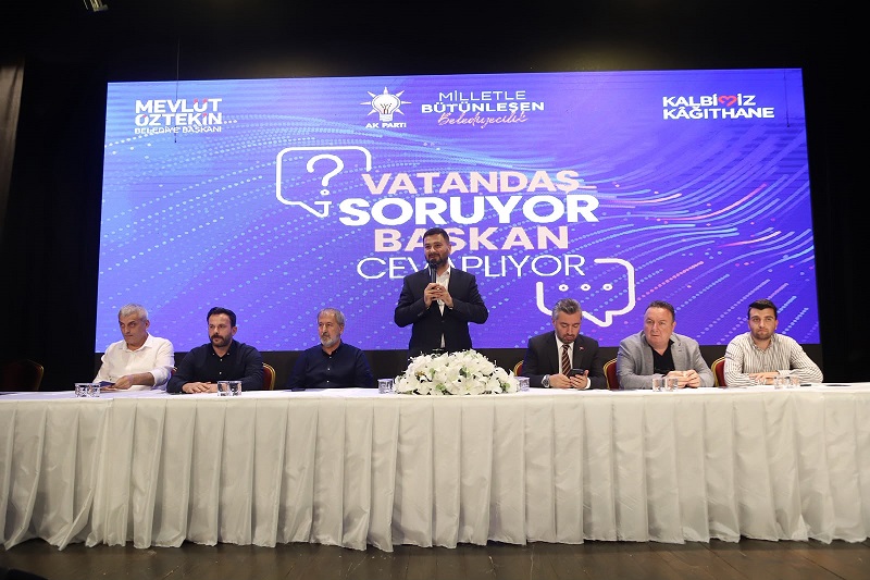 KÂĞITHANE’DE MAHALLE MAHALLE HİZMET DEĞERLENDİRMESİ