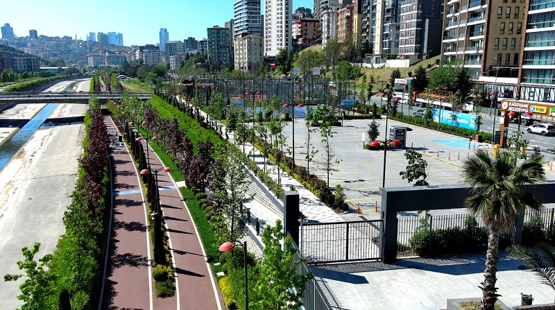 YEŞİL VADİ BİSİKLET VE YÜRÜYÜŞ YOLU 4. ETAP HİZMETE AÇILDI