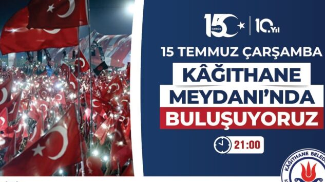 KAĞITHANE’DEN GÜR SES : ‘’ UNUTMADIK … UNUTTURMAYACAĞIZ’’