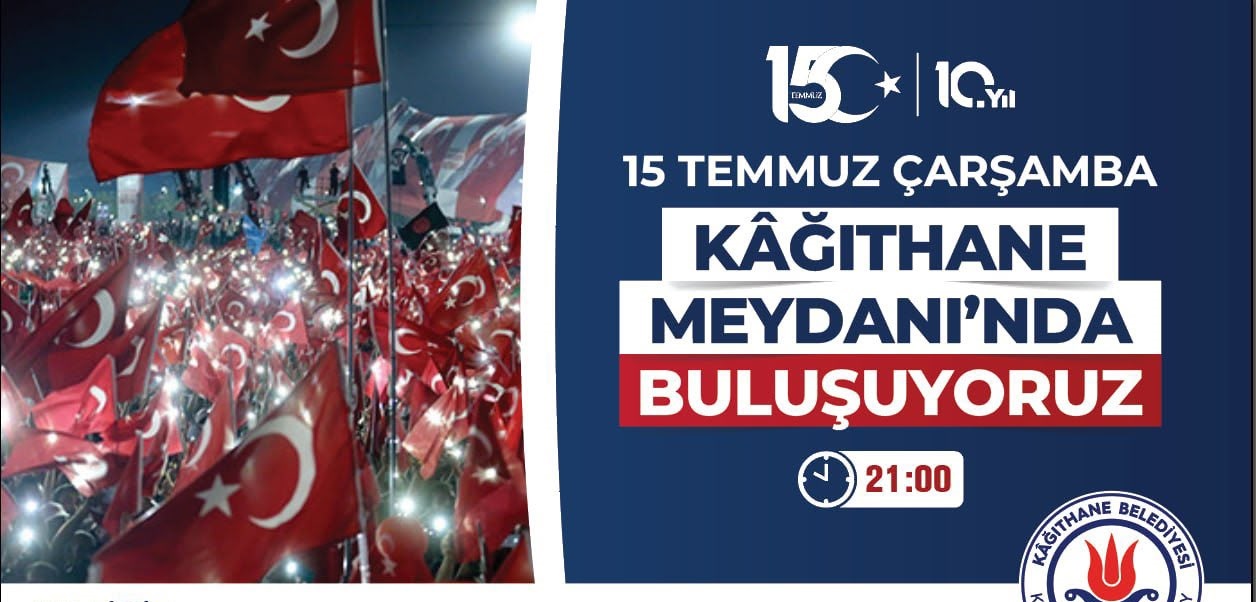 KAĞITHANE’DEN GÜR SES : ‘’ UNUTMADIK … UNUTTURMAYACAĞIZ’’