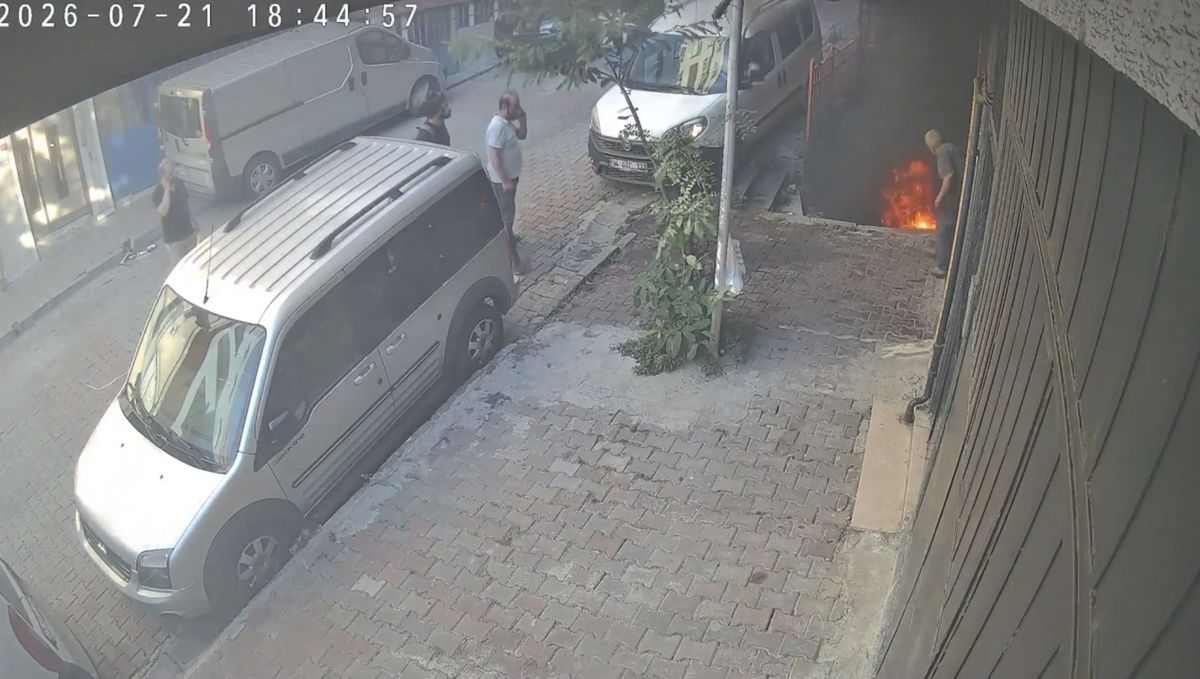 Kağıthane’de Lastik Yangını: KOAH Hastası Kadın Hastanelik Oldu