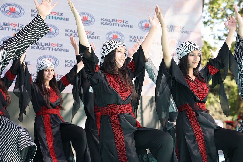 KÂĞITHANE’DE ULUSLARARASI HALK OYUNLARI FESTİVALİNE YOĞUN İLGİ