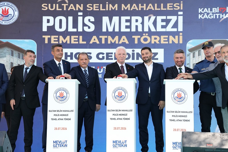 İSTANBUL VALİSİ DAVUT GÜL’ÜN KATILIMIYLA SULTAN SELİM POLİS MERKEZİ’NİN TEMELİ ATILDI