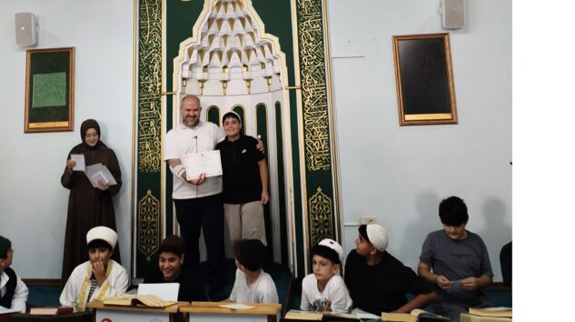 ÇOCUKLAR DAYE HATUN CAMİİ’NDE  KUR’AN’LA BULUŞTU