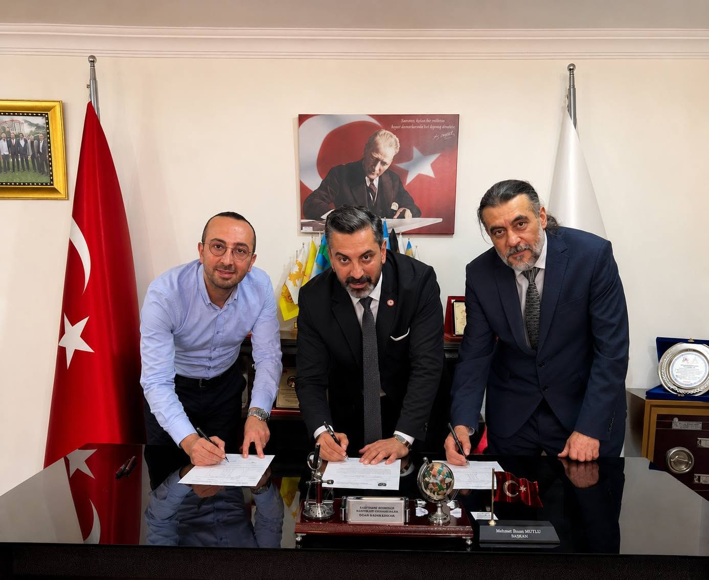 BAŞKAN MUTLU:  ÜYELERİNİ MUTLU ETMEYE DEVAM EDİYOR