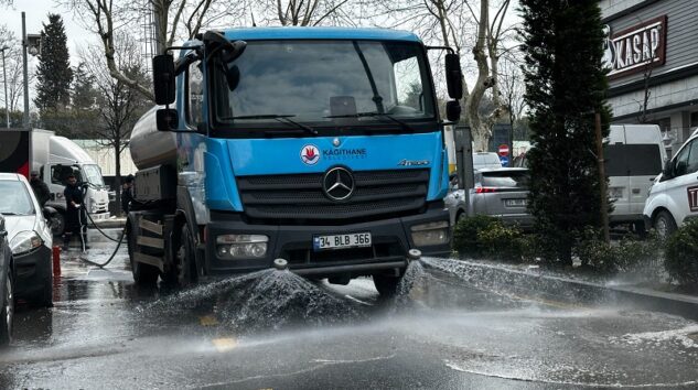 KÂĞITHANE BELEDİYESİ’NDEN İLÇE GENELİNDE KAPSAMLI TEMİZLİK ÇALIŞMASI