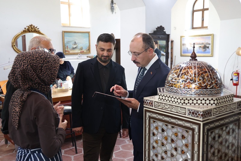 MEHMET MUŞ, BAŞKAN ÖZTEKİN İLE KÂĞITHANE’DEKİ ÇALIŞMALARI DEĞERLENDİRDİ