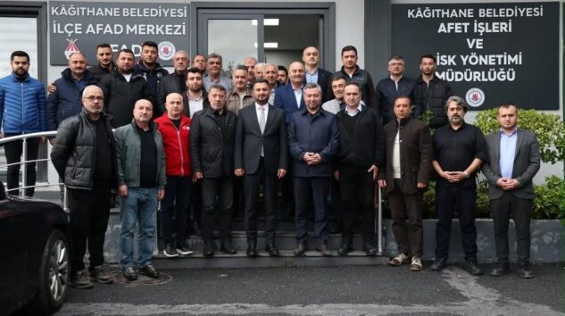 KAĞITHANE  CUMHUR İTTİFAKI’NDAN BAŞKAN ÖZTEKİN’E GEÇMİŞ OLSUN ZİYARETİ