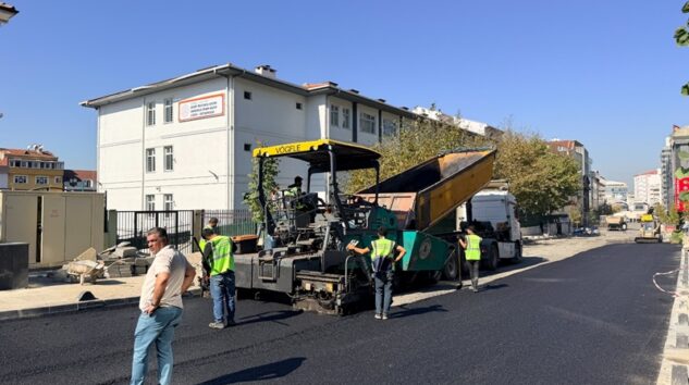 TURAN SOKAK’TA YENİLEME ÇALIŞMALARI TAMAMLANIYOR